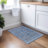 dalyn karaj kj3 blue rug