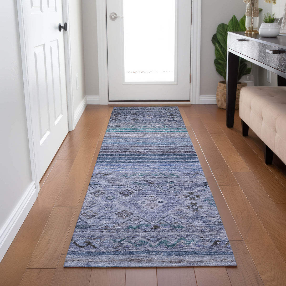 dalyn karaj kj4 blue rug