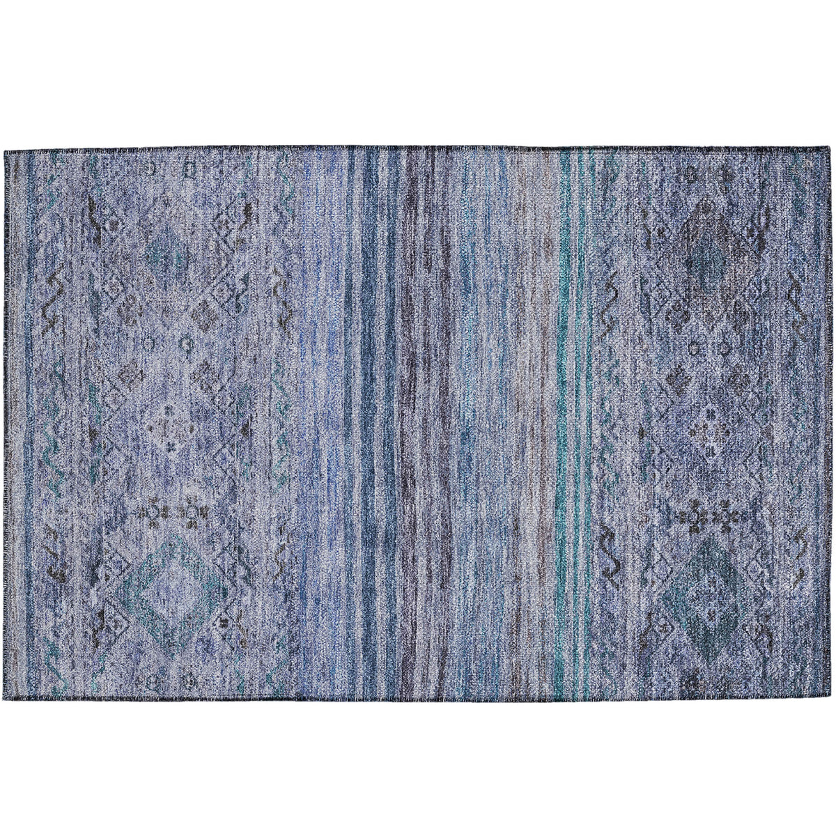 dalyn karaj kj4 blue rug