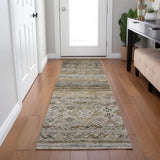 dalyn karaj kj4 brown rug