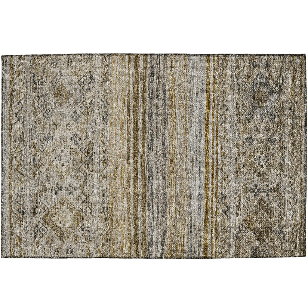 dalyn karaj kj4 brown rug