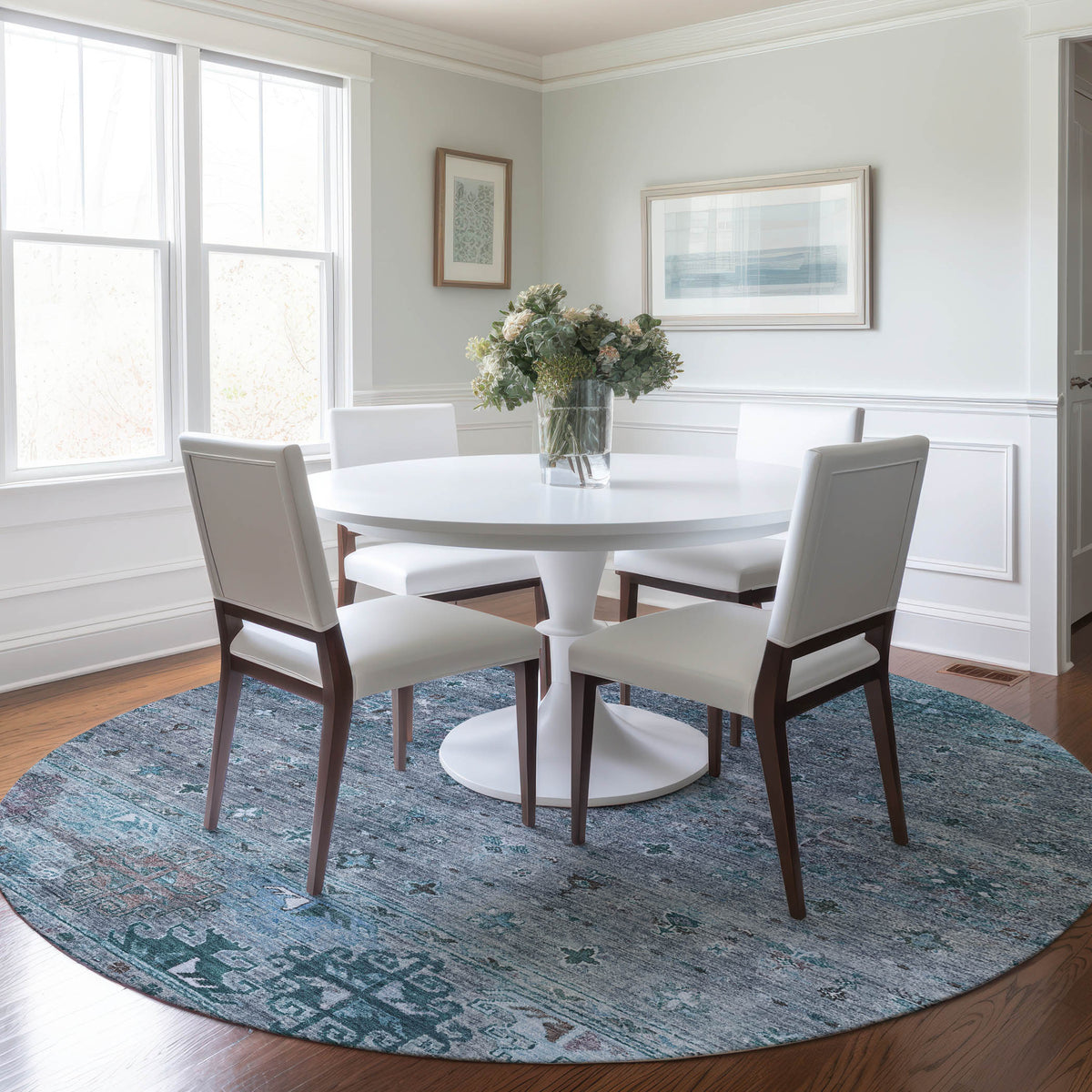 dalyn karaj kj5 blue rug