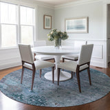 dalyn karaj kj5 blue rug