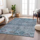 dalyn karaj kj5 blue rug