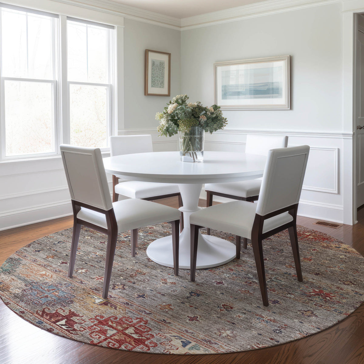 dalyn karaj kj5 gray rug