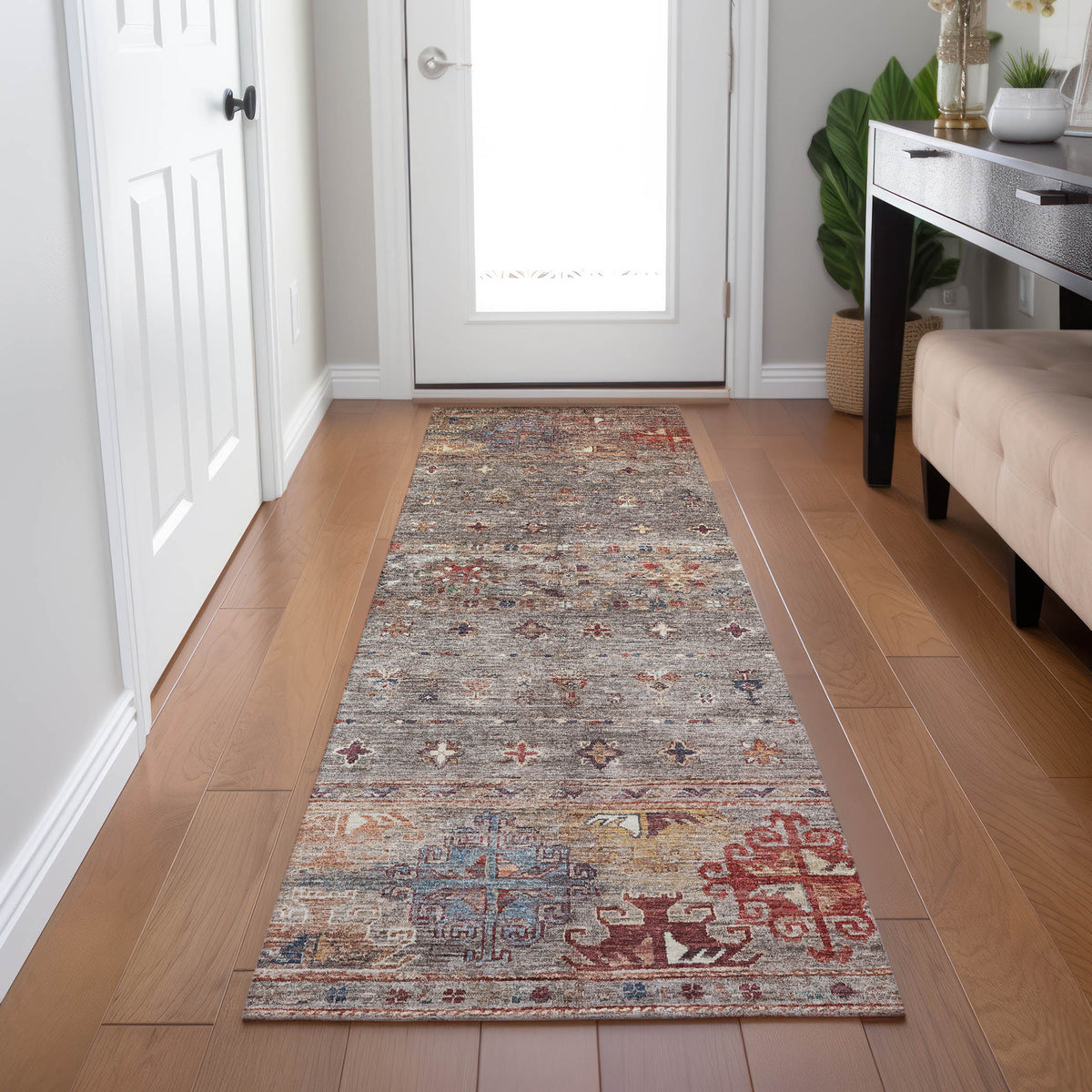 dalyn karaj kj5 gray rug