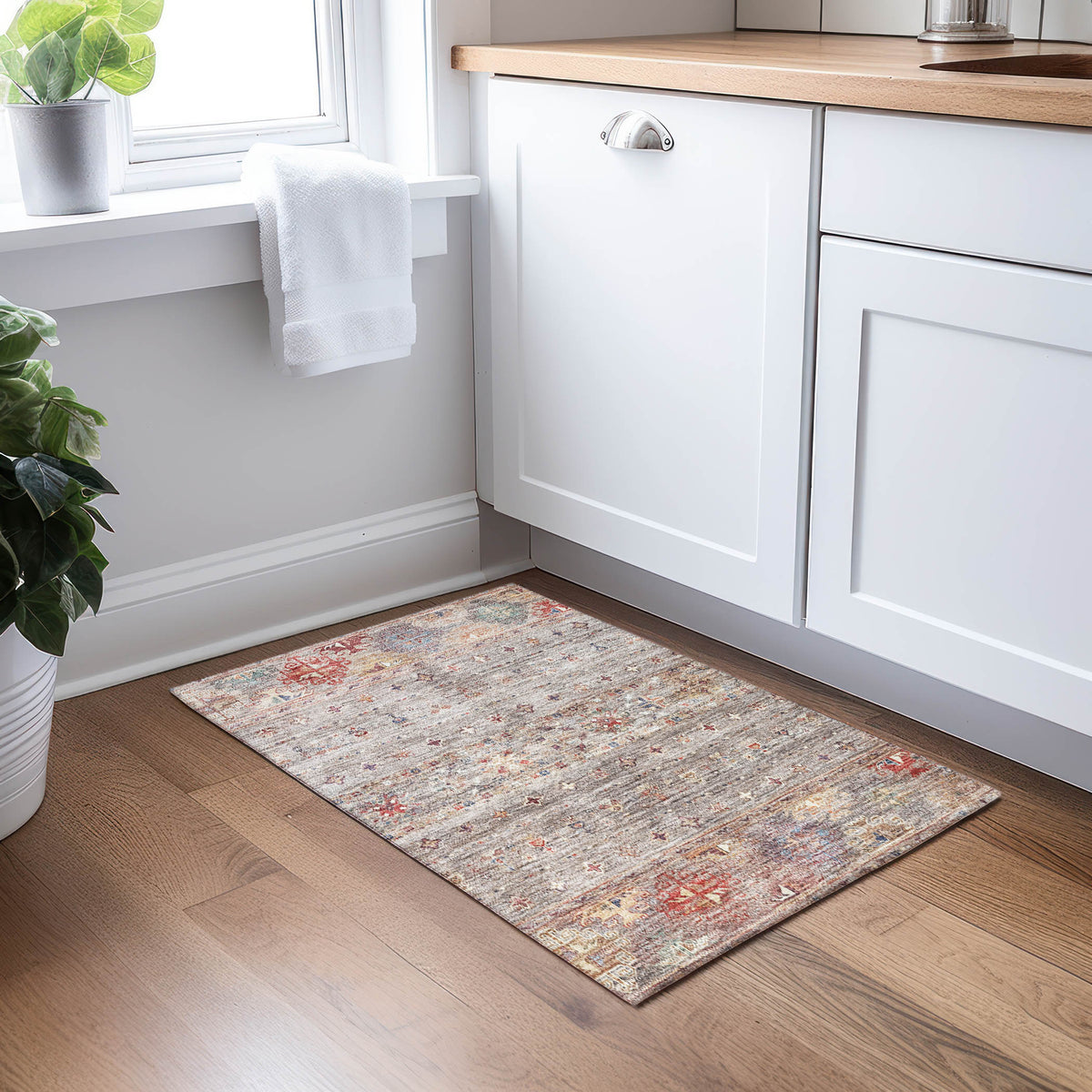 dalyn karaj kj5 gray rug