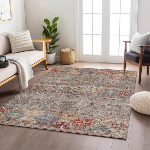 dalyn karaj kj5 gray rug