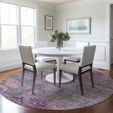 dalyn karaj kj5 purple rug