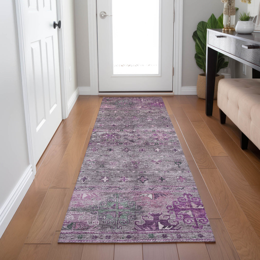 dalyn karaj kj5 purple rug