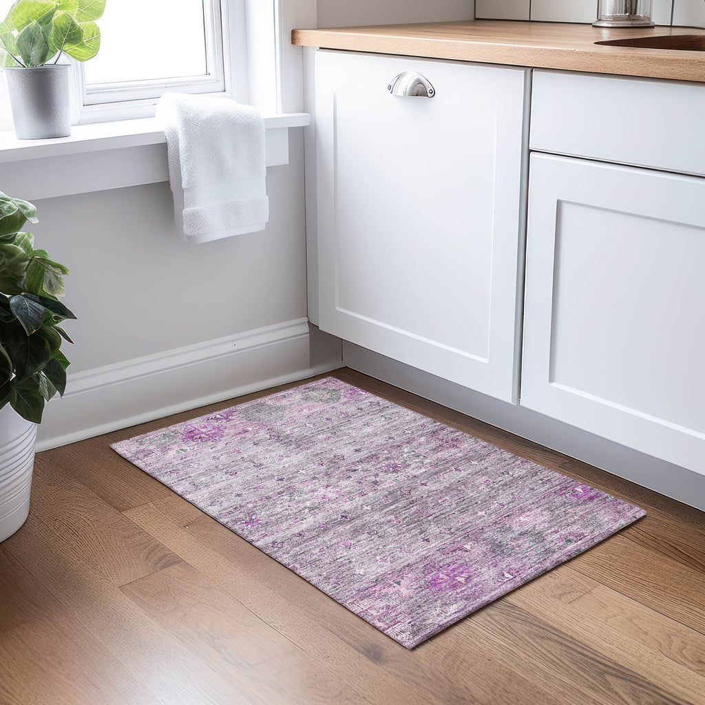 dalyn karaj kj5 purple rug