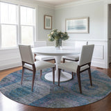 dalyn karaj kj6 blue rug