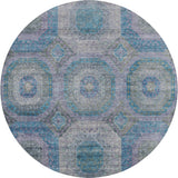 dalyn karaj kj6 blue rug