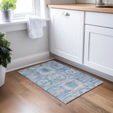 dalyn karaj kj6 blue rug