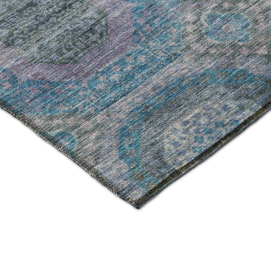 dalyn karaj kj6 blue rug
