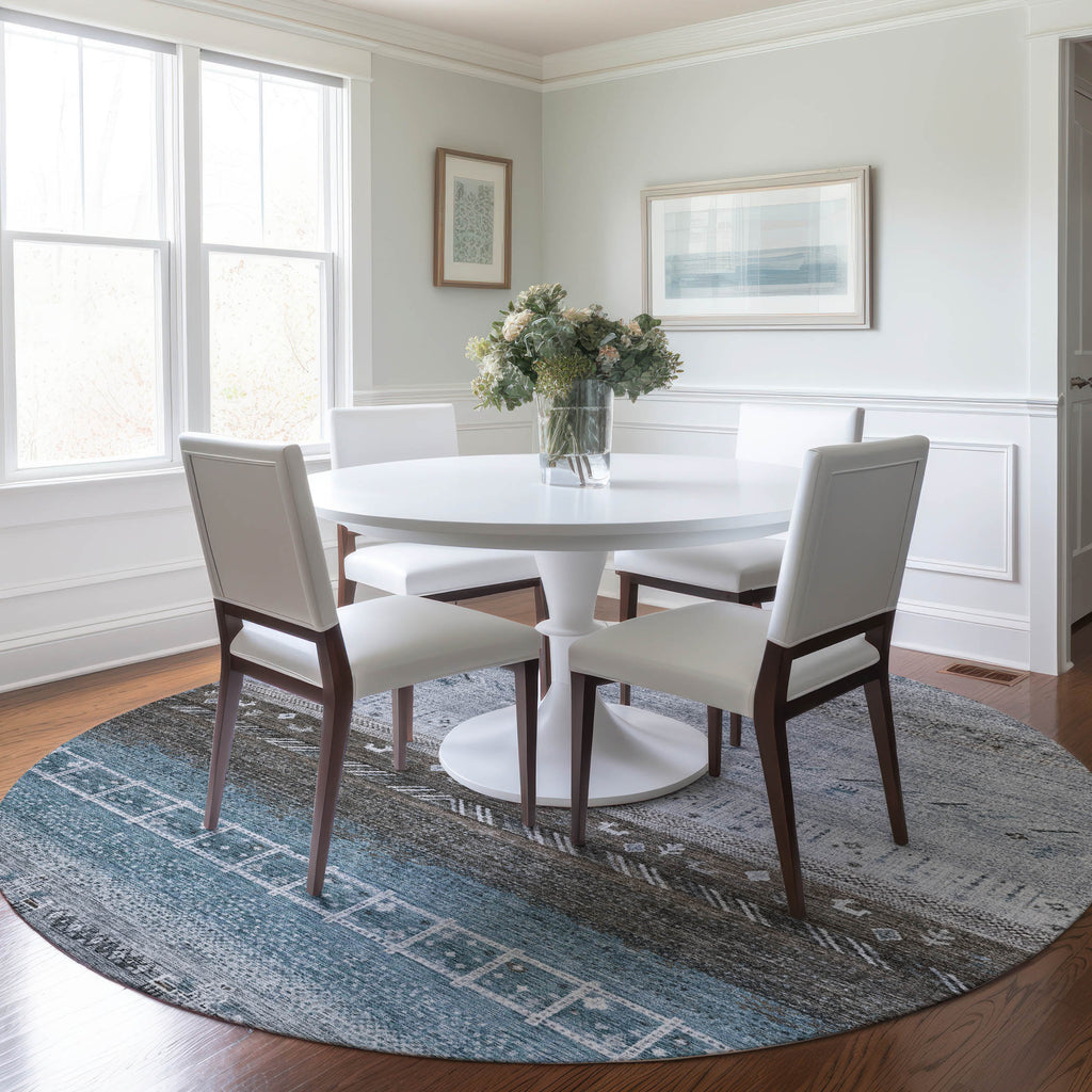 dalyn karaj kj7 blue rug