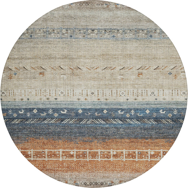 dalyn karaj kj7 brown rug