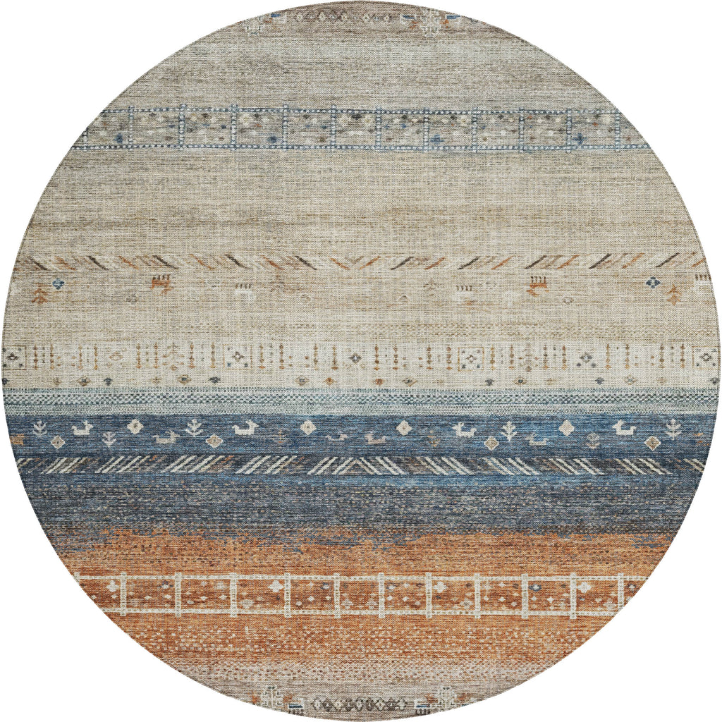 dalyn karaj kj7 brown rug