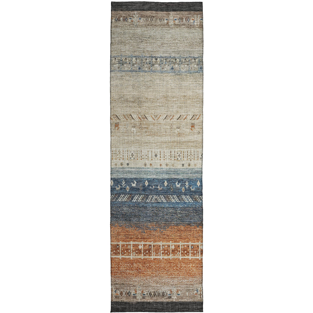 dalyn karaj kj7 brown rug