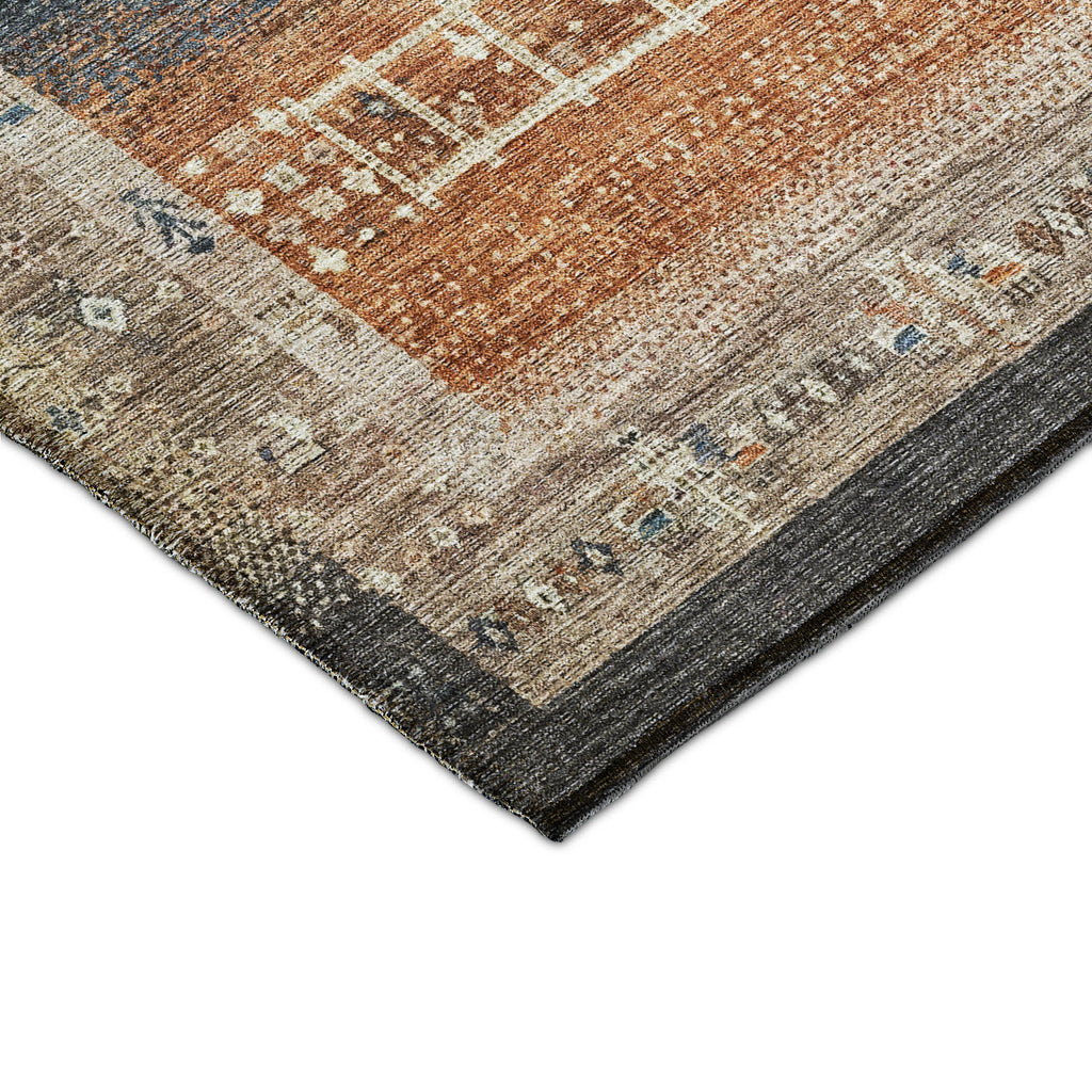 dalyn karaj kj7 brown rug