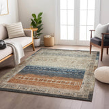 dalyn karaj kj7 brown rug