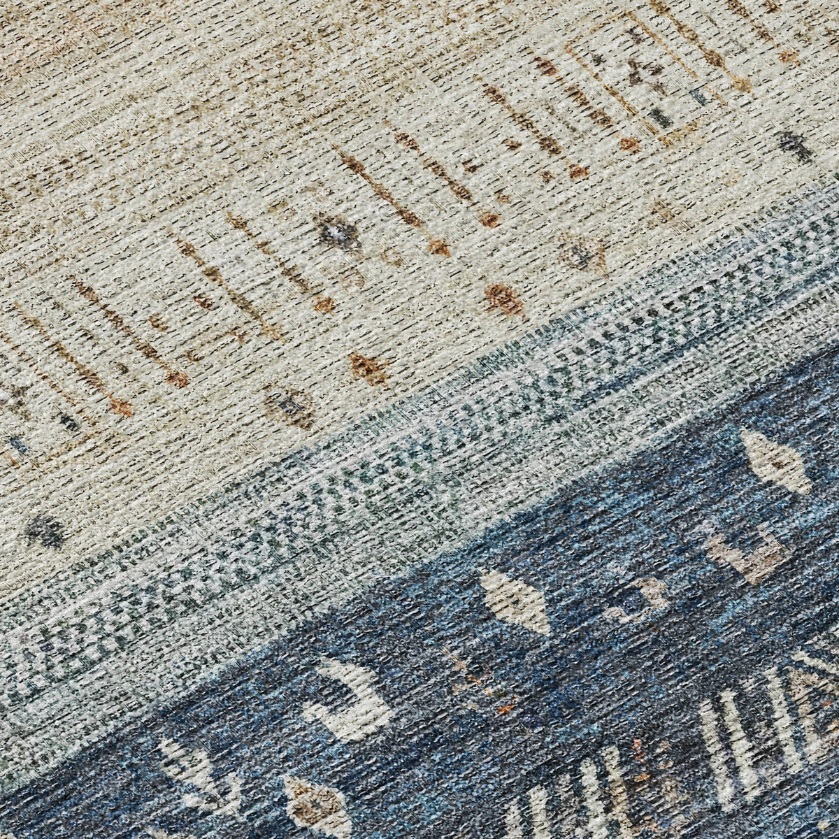 dalyn karaj kj7 brown rug