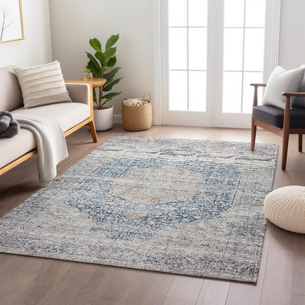 dalyn karaj kj8 blue rug