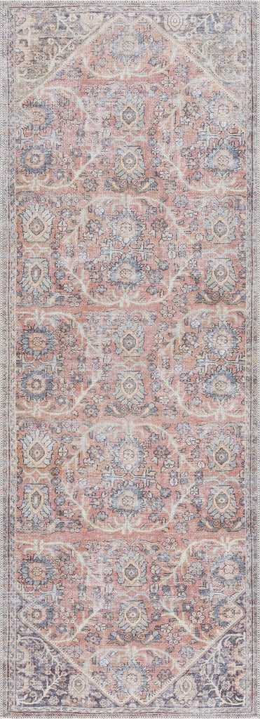 Hauteloom Konstantina HGEBKONSTA1 Peach Machine Made Rug