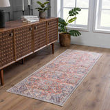 Hauteloom Konstantina HGEBKONSTA1 Peach Machine Made Rug