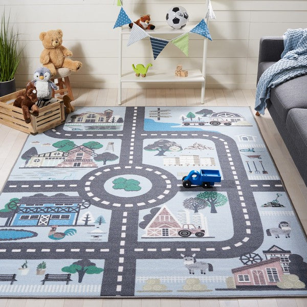 safavieh clearance kids playhouse kph232m blue rug