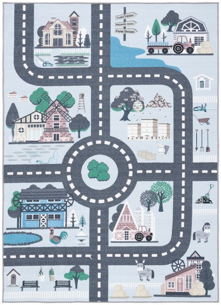 safavieh clearance kids playhouse kph232m blue rug