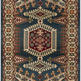 safavieh clearance kashan ksn308n navy blue rug