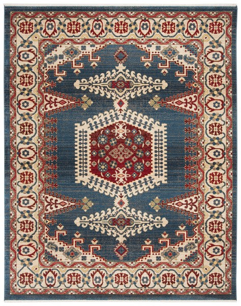 safavieh clearance kashan ksn308n navy blue rug