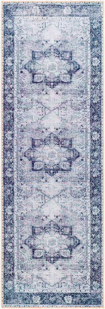 Hauteloom Kyan KYAN Gray Machine Made Cotton Rug