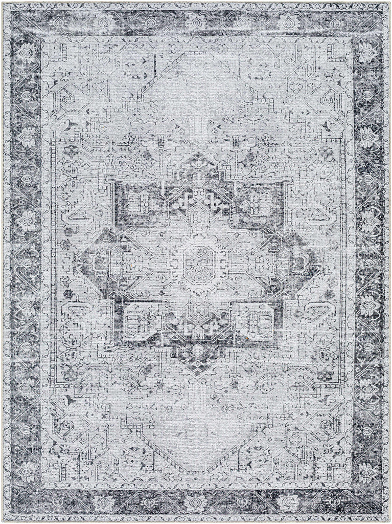 Hauteloom Kyan KYAN Gray Machine Made Cotton Rug
