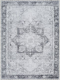 Hauteloom Kyan KYAN Gray Machine Made Cotton Rug