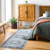 Hauteloom Kyan KYAN Gray Machine Made Cotton Rug
