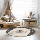 Hauteloom Vita SKACVITA8A1 Black Machine Made Polypropylene Rug