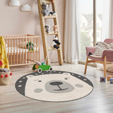 Hauteloom Aleda SKACALEDAA1 Black Machine Made Polypropylene Rug