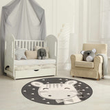 Hauteloom Kiki SKACKIKI8A1 Ivory Machine Made Polypropylene Rug