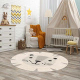 Hauteloom Babak SKACBABAKA1 Ivory Machine Made Polypropylene Rug
