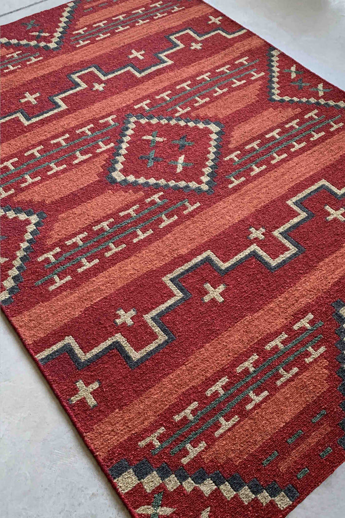 tibet rug company native american kayenta red rug