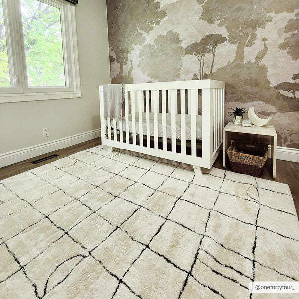 Hauteloom Limited Edition SFEBKEANUA1 Beige Machine Made Polyester Rug