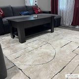 Hauteloom Keats SFEBKEATSA1 Beige Machine Made Polyester Rug