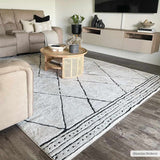 Hauteloom Keone SFEBKEONEA1 Beige Machine Made Polyester Rug