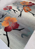 Tibet Rug Company 100 CT Kimono Platinum Rug