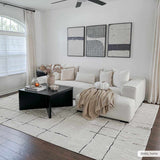Hauteloom Koume SFEBKOUMEA1 Beige Machine Made Polyester Rug