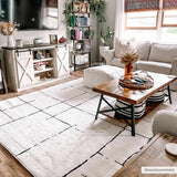 Hauteloom Koume SFEBKOUMEA1 Beige Machine Made Polyester Rug