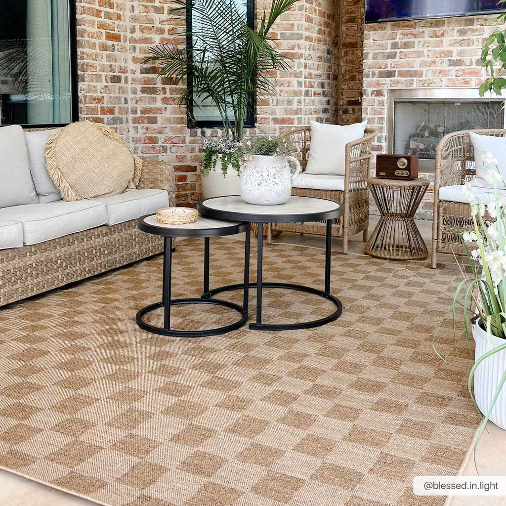 Hauteloom Kuval SPMDKUVALA1 Camel Machine Made Polypropylene Rug