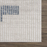 Hauteloom Limited Edition HLEBBRISAA1 Gray Machine Made Polypropylene Rug